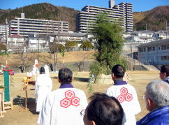 とんど前の神事A