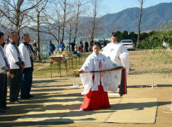とんど前の神事B