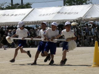 運動会「台風の目」