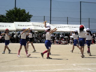 運動会「なわとびランド…入場」