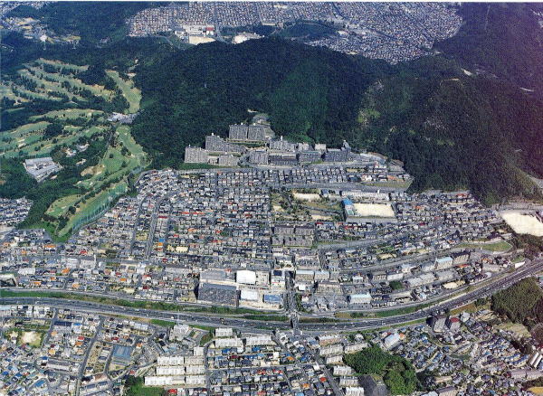 空から見た井口台小校区